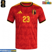 Belgien Michy Batshuayi #23 Heimtrikot EM 2024 Kurzarm